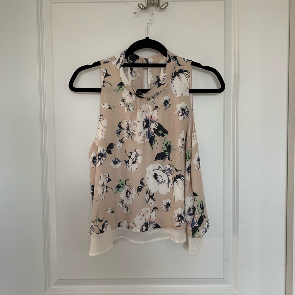 ASTR Floral Blouse